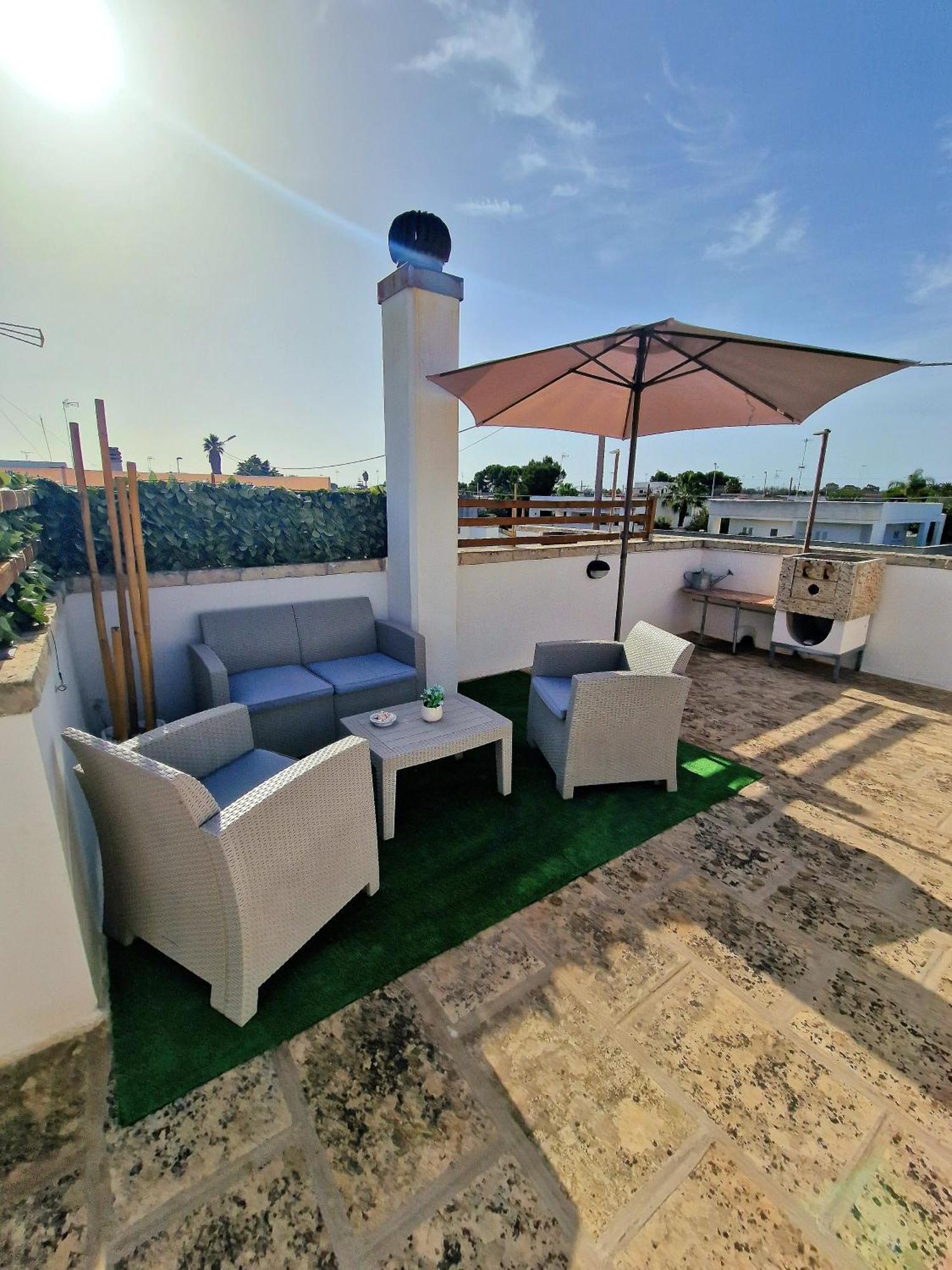 托雷斯佩基亚鲁杰里La Terrazza Dei Nonni公寓 外观 照片